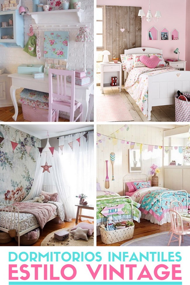 infantiles vintage. Tendencias en decoración infantil