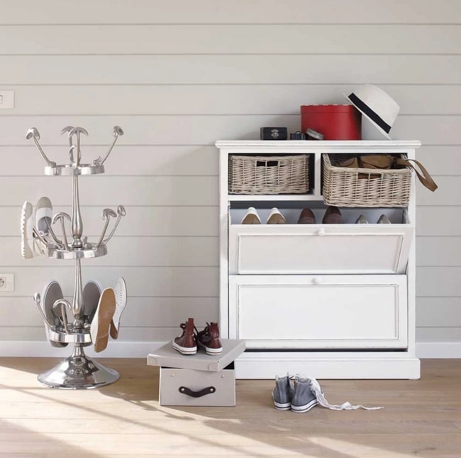 Mueble zapatero para el recibidor