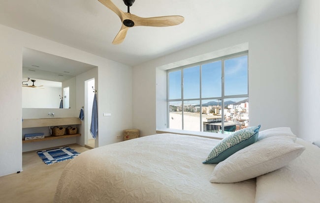 Dormitorio estilo mediterráneo