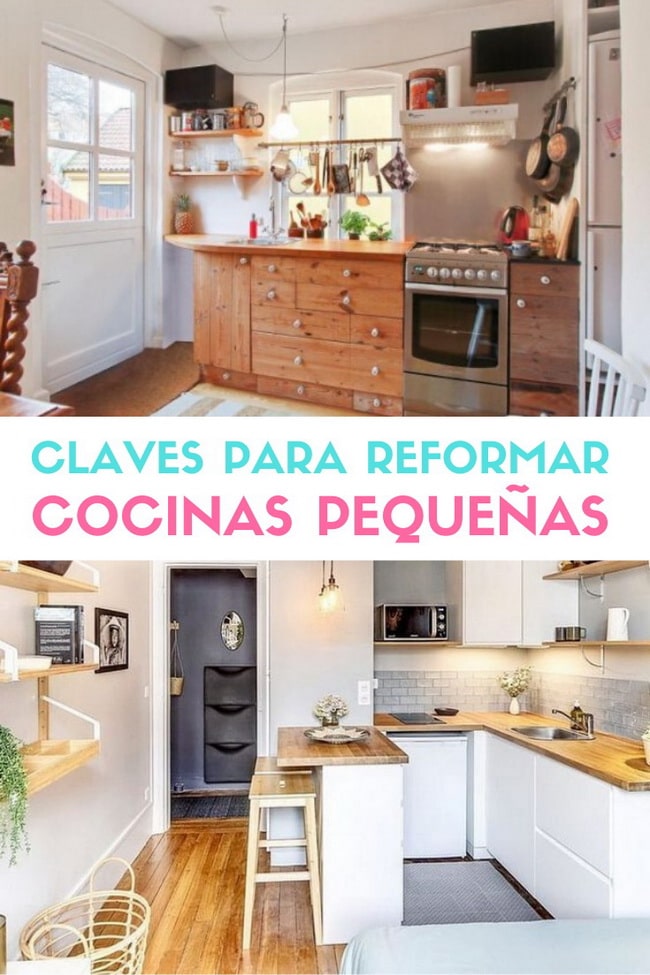 Reformar cocinas pequeñas