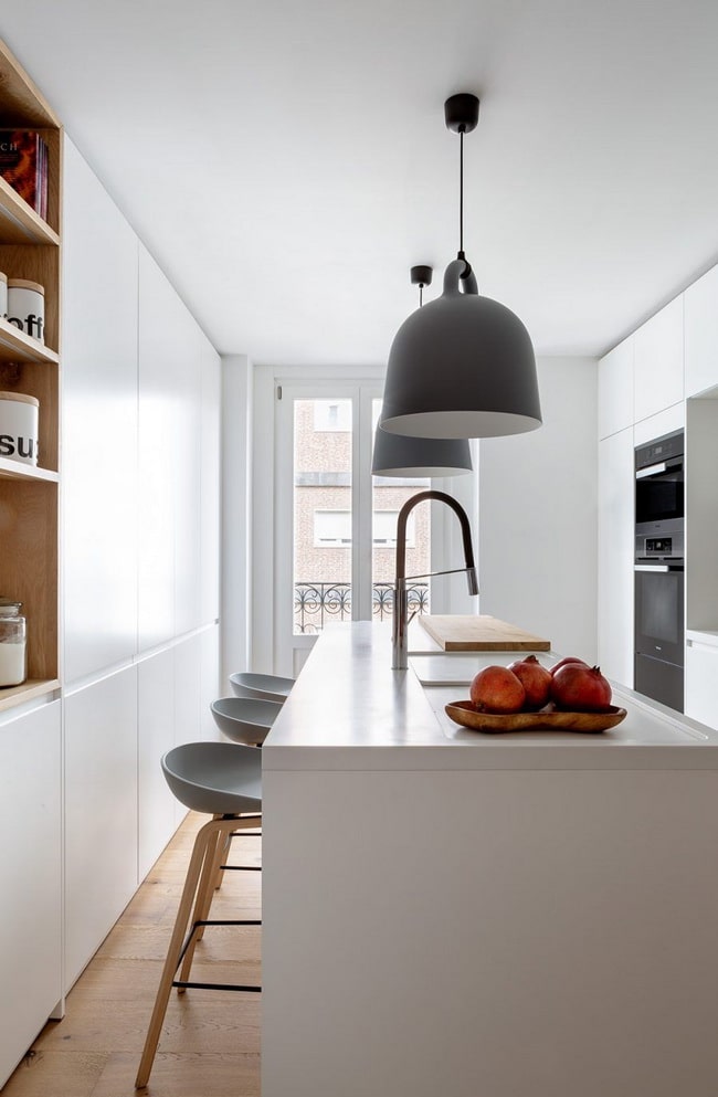 Muebles de cocina hasta el techo