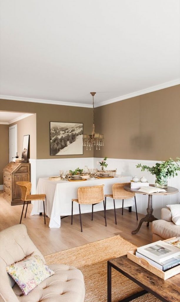 Trucos para conseguir un salón más cálido. Tendencia para salones 2021.