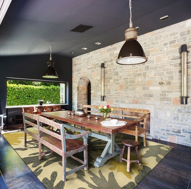 Comedor antiguo reformado