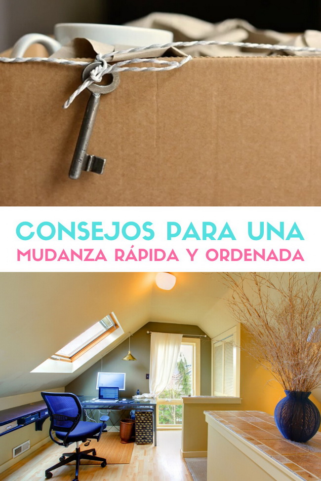 Consejos para una mudanza rápida y ordenada