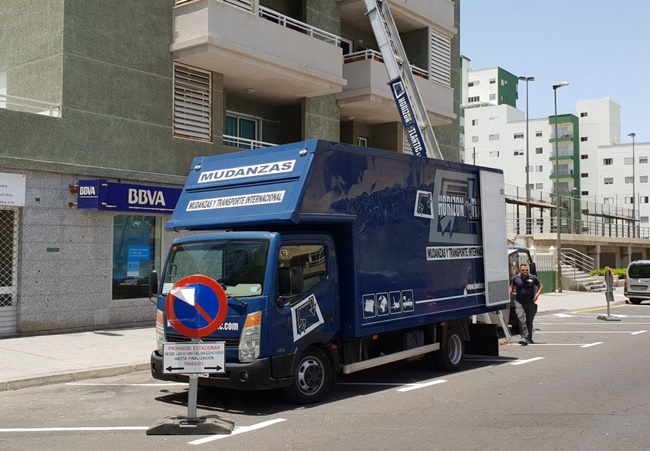 Camión de mudanzas