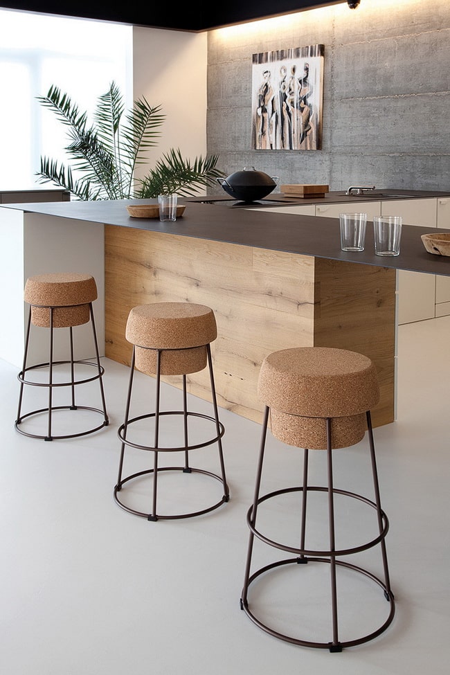 Muebles de diseño en corcho