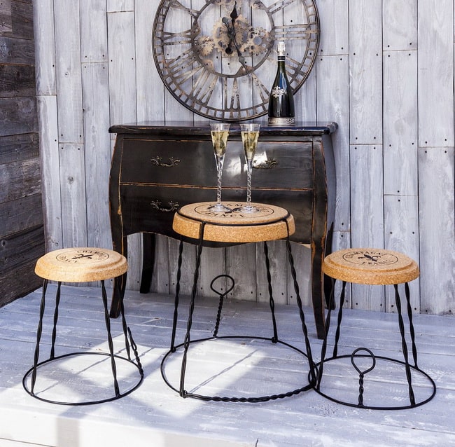 Decoración con corcho