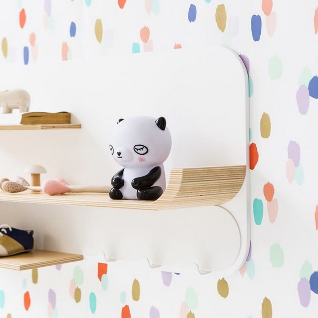 Lámpara infantil osito panda