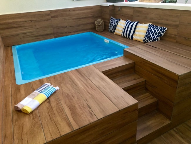 Mini piscinas sin obras