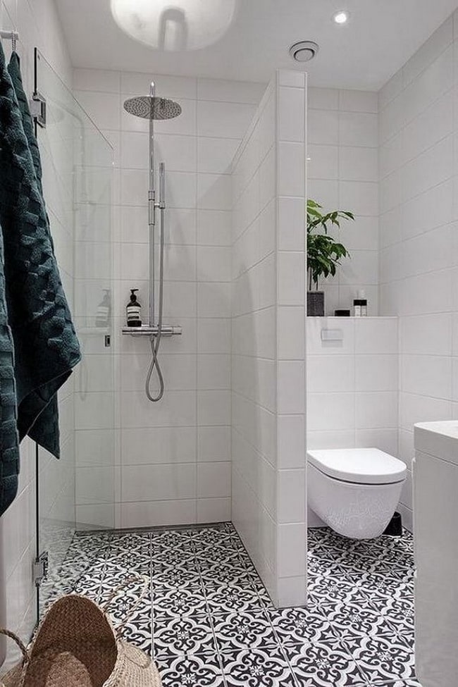 Obra seca en baños