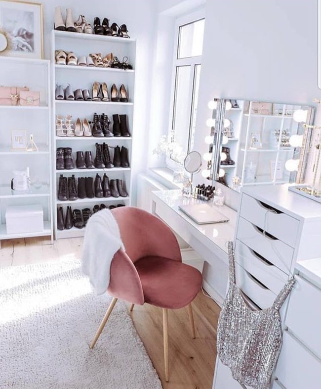 Ideas para vestidores Vestidores abiertos