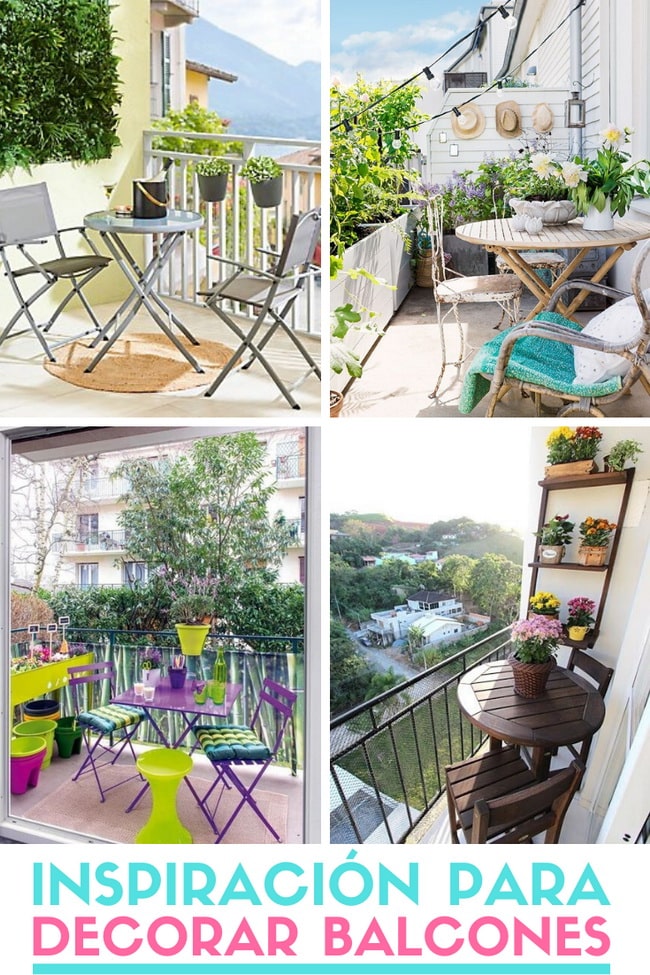 Decorar balcones