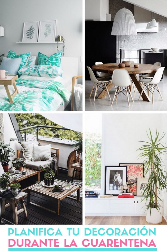 Cómo planificar tu decoración durante la cuarentena