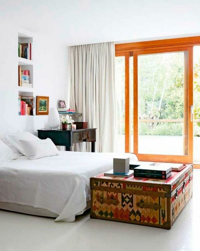 Ideas para decorar el pie de cama