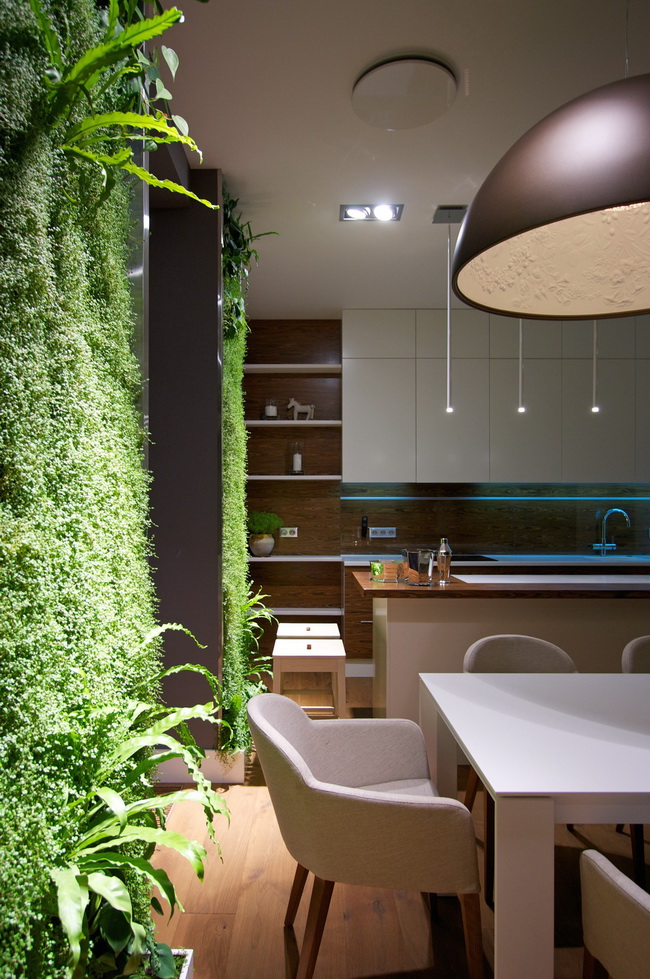 Muros verdes en interiores