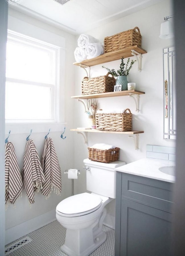 Método Konmari para ordenar el baño