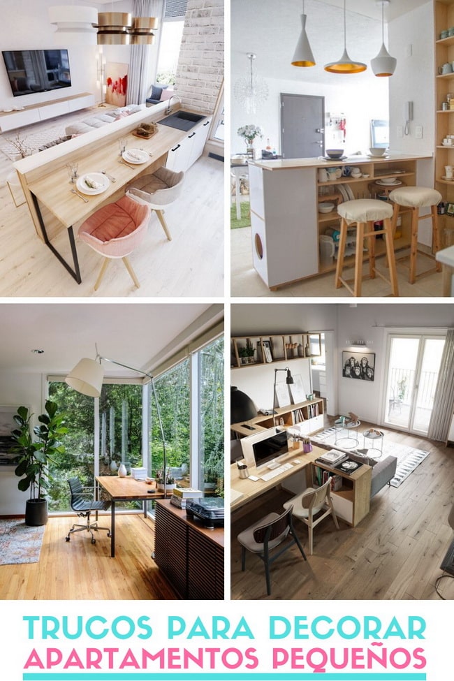 Trucos para decorar apartamentos pequeños