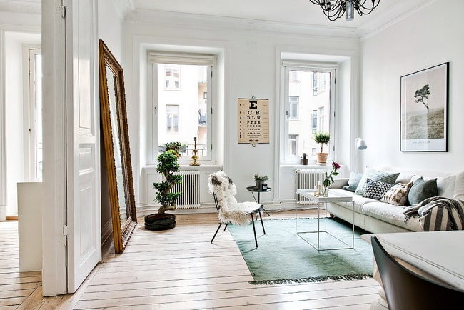Apartamento estilo nórdico