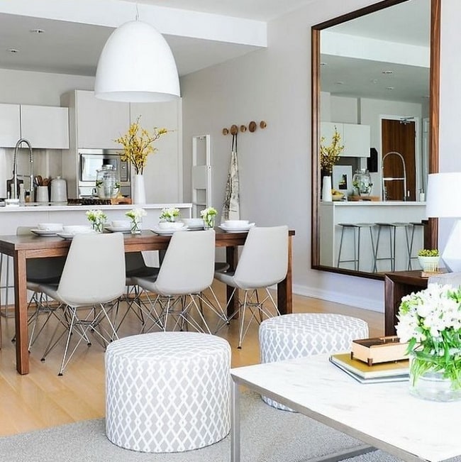 Cocina abierta al comedor
