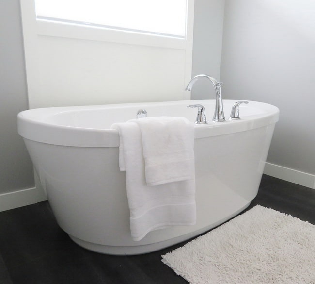 Bañera exenta