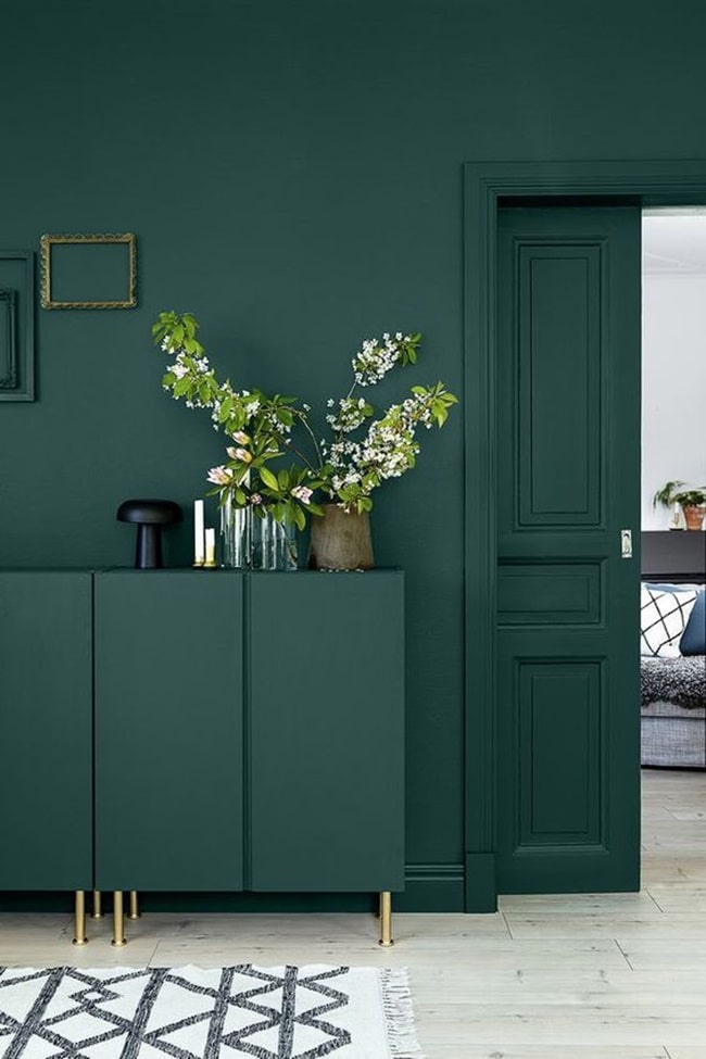 Verde para el salón