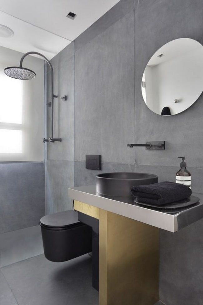 Baños minimalistas