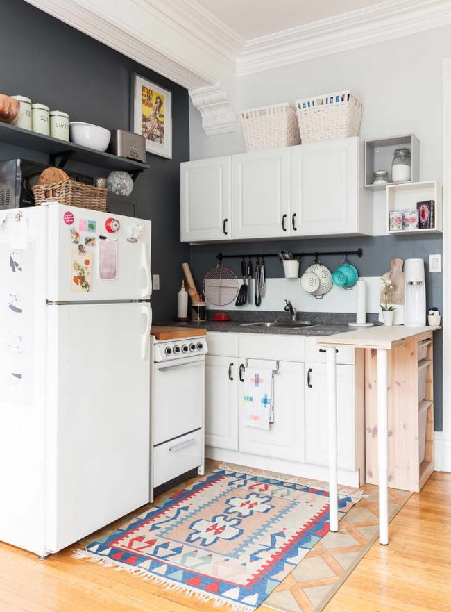 Cómo ganar espacio en una cocina pequeña