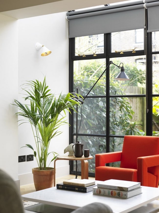 Cortinas para el salón con sistema roller