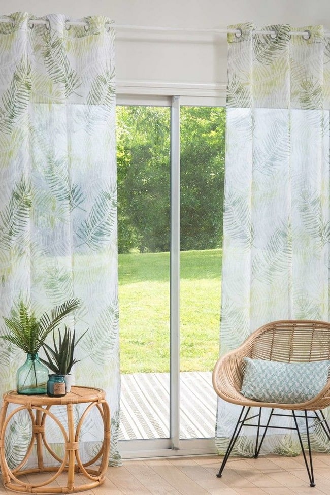 Cortinas estampadas