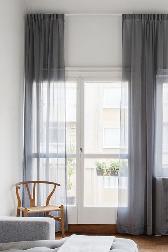 Cortinas para el salón livianas