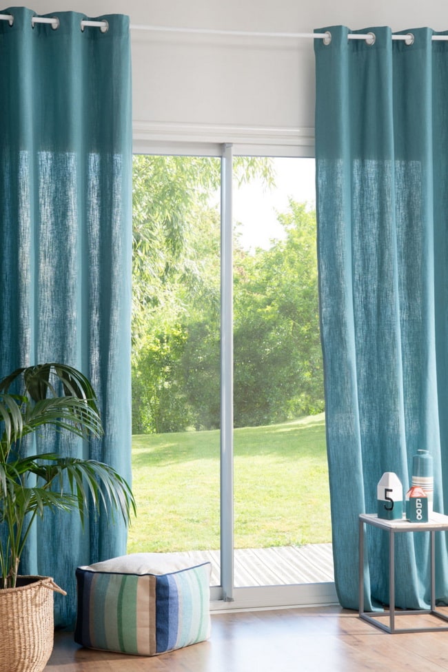 Cortinas dobles para la sala