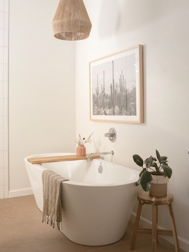 Cuadros en baños Ideas para decorar e baño