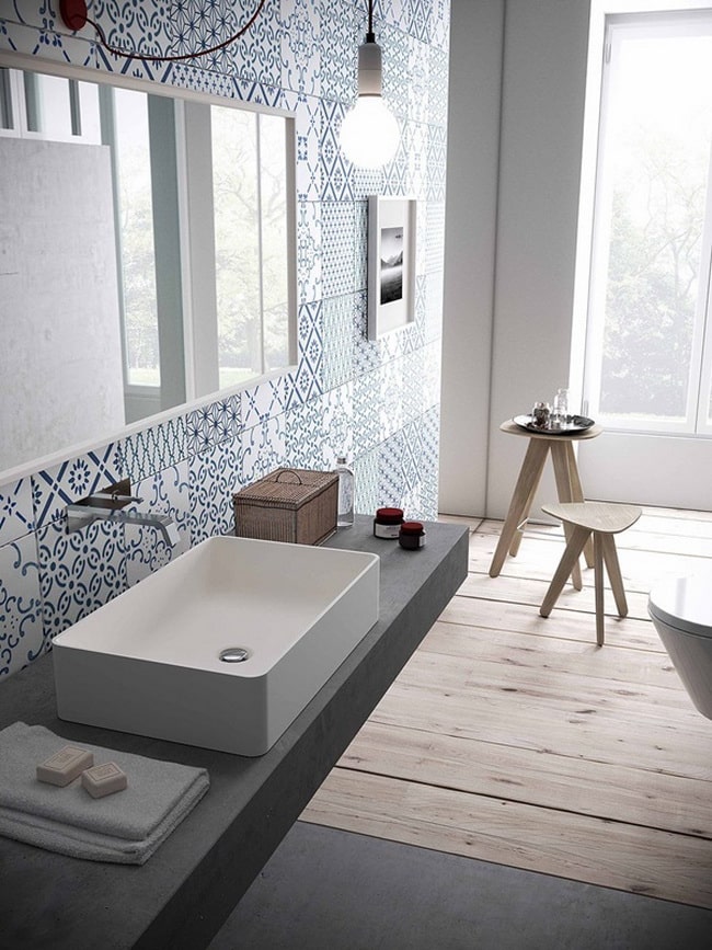 Lavabo rectangular