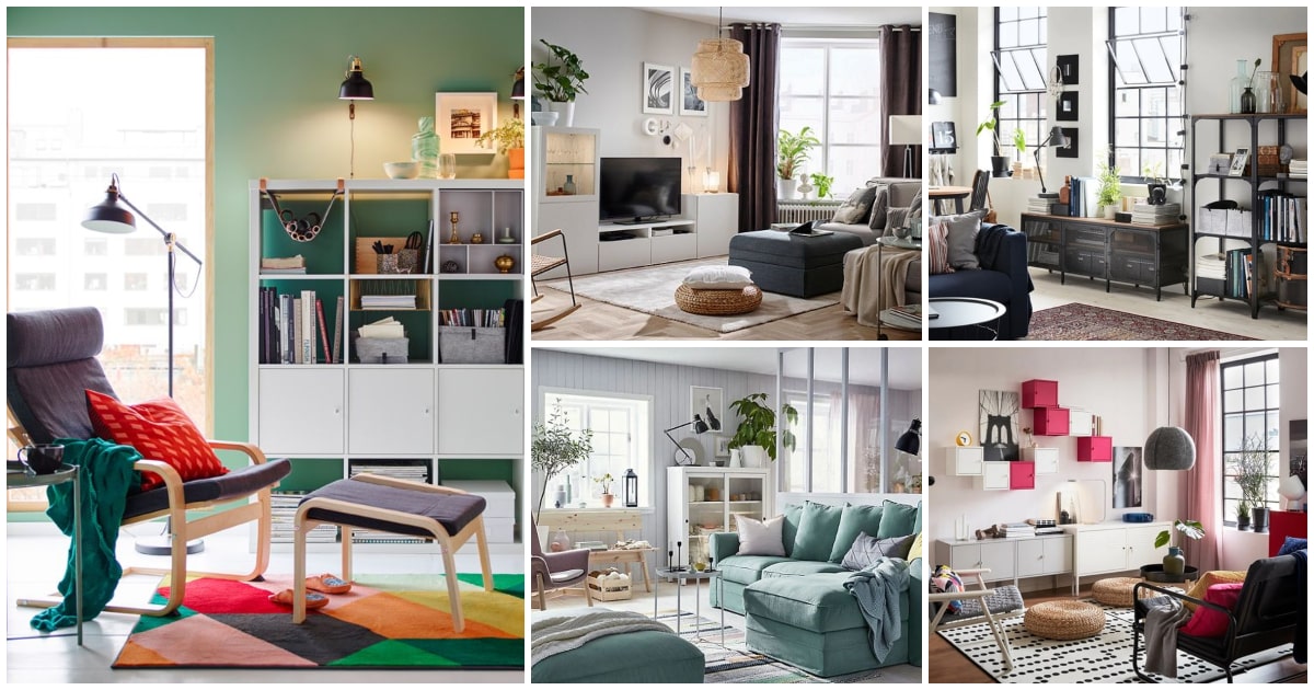 ▷ Muebles de salón IKEA. Inspiración decorar sones 2020.