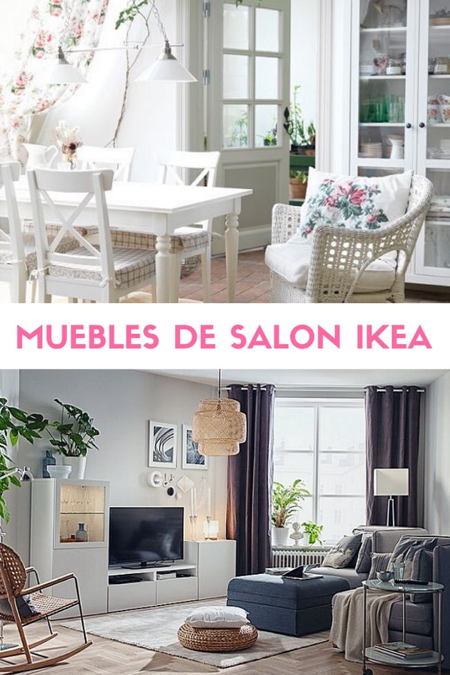 ▷ Muebles salón IKEA. Inspiración para decorar 2020.