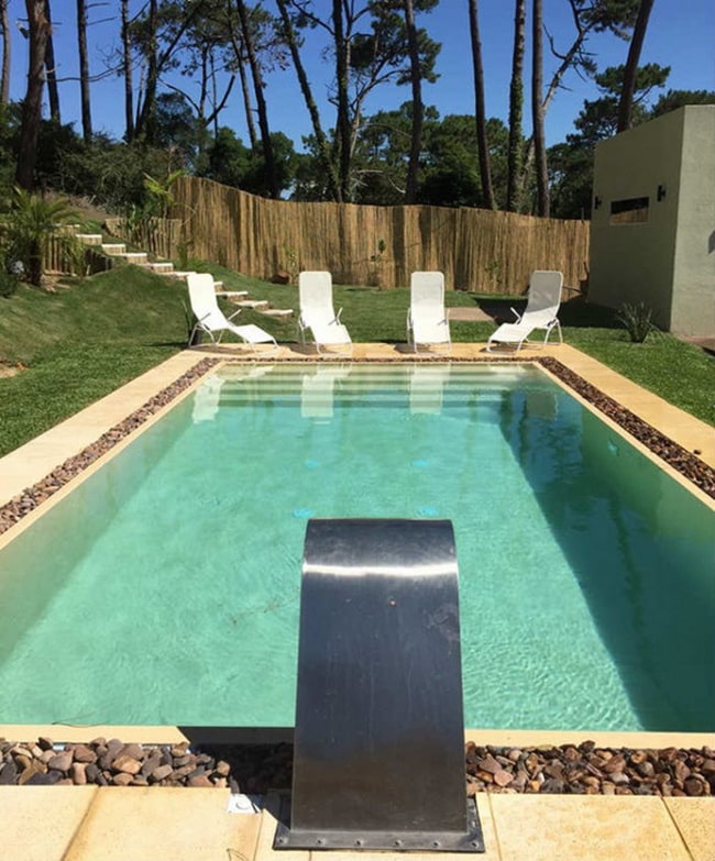 Patios con piscina