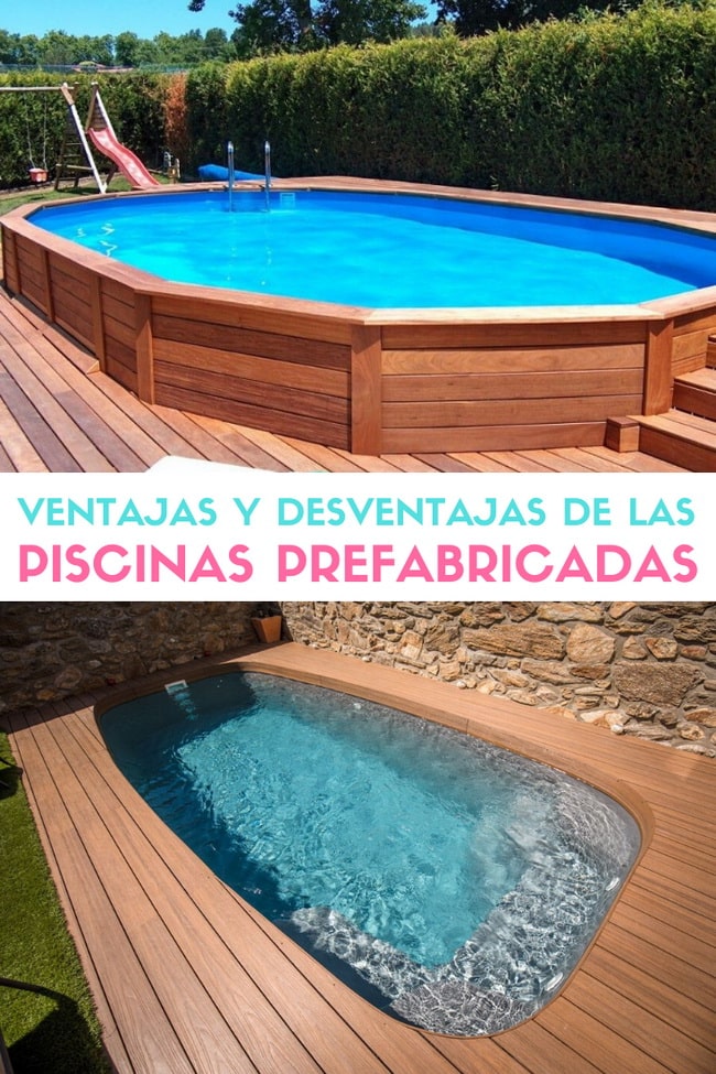 ▷ Ventajas y desventajas de las piscinas prefabricadas