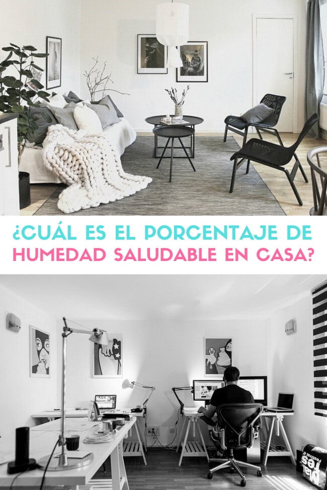 Porcentaje de humedad saludable en casa