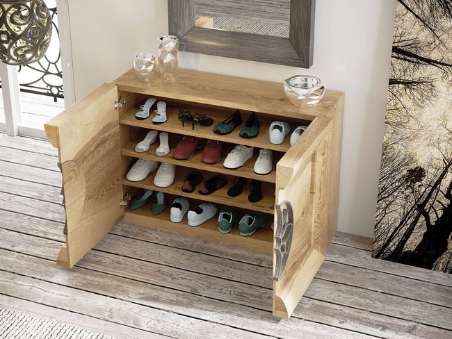 Muebles para organizar zapatos