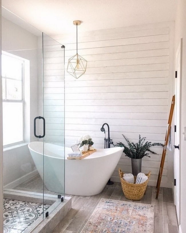 Bañeras exentas modernas