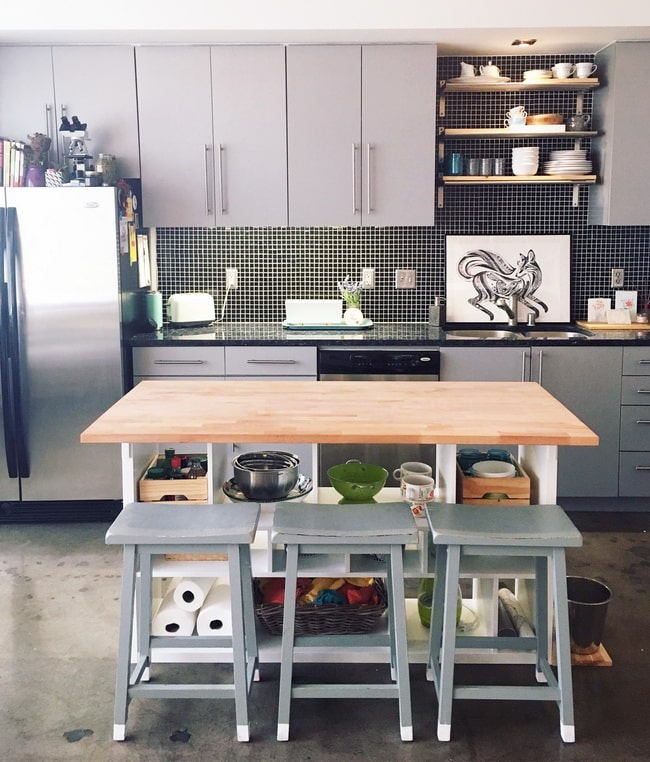 Barras o islas de cocina