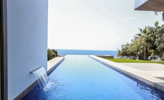 Piscinas con vistas