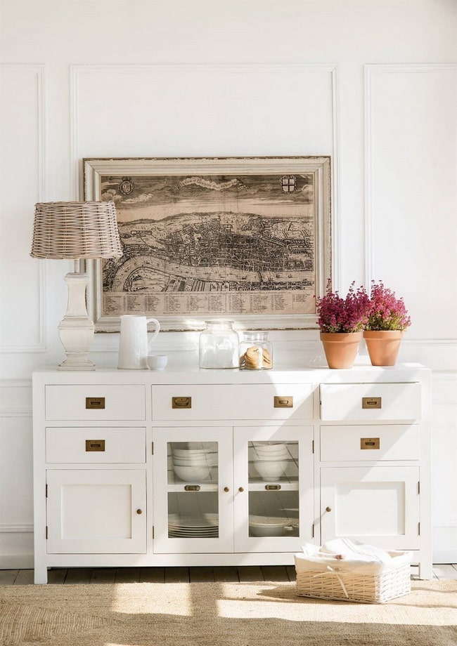 Ideas para decorar espacios blancos