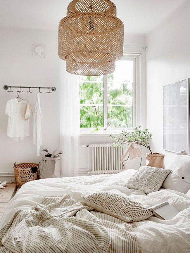 Dormitorio en color blanco