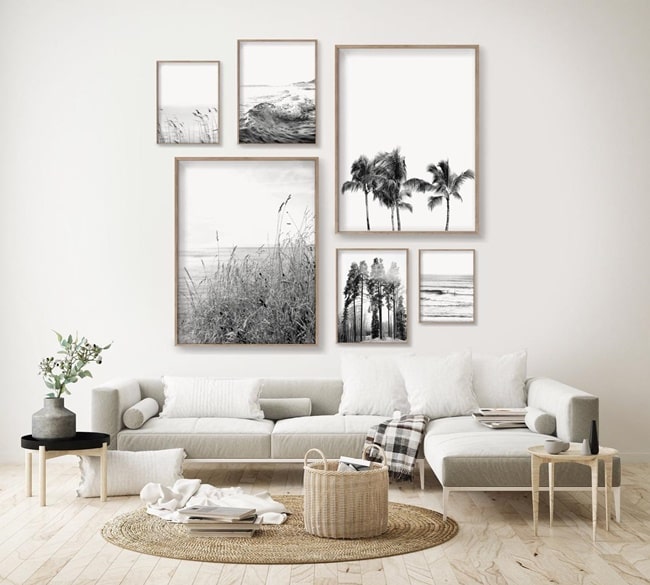 Cómo decorar paredes con fotos