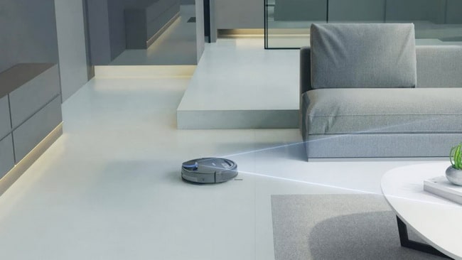 Limpieza con robot aspirador