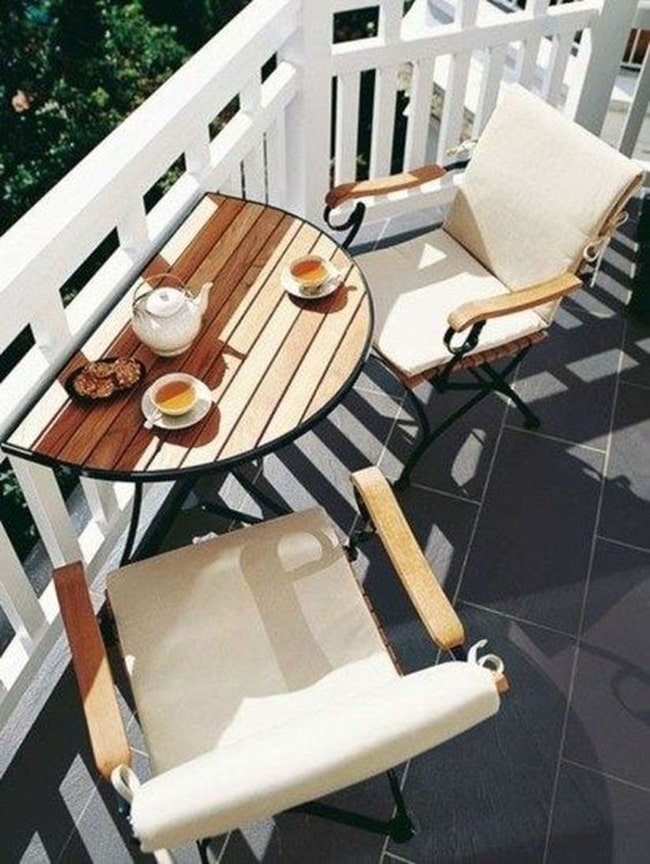 Mesas para balcones