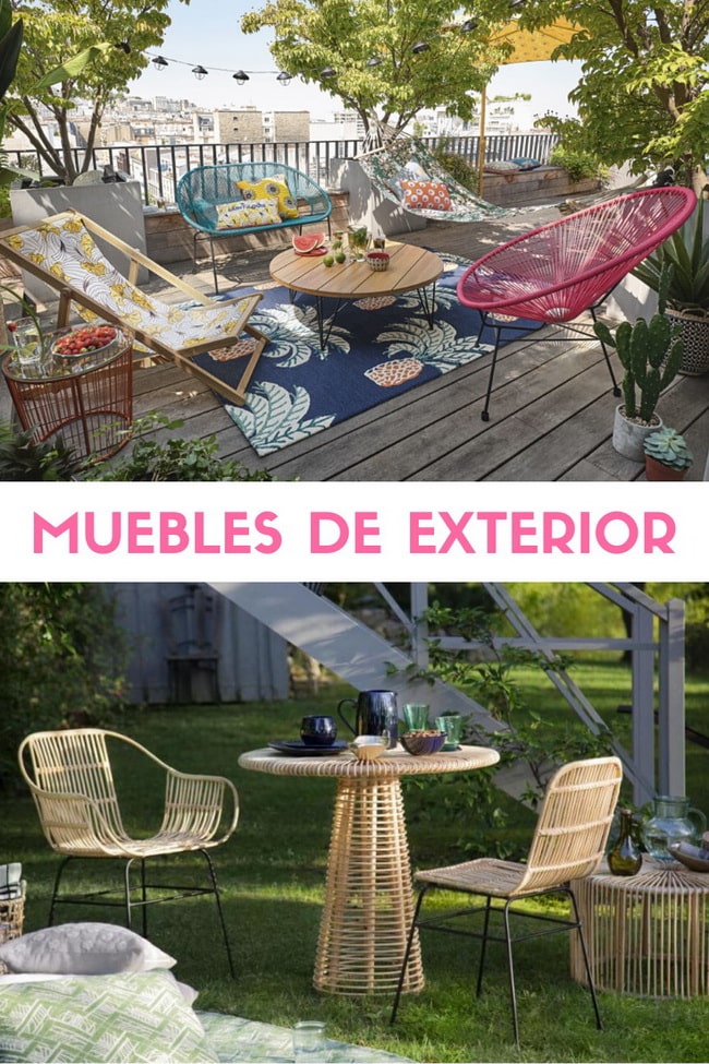 Muebles de exterior