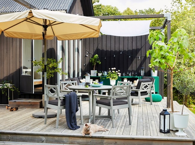 Muebles IKEA para exteriores