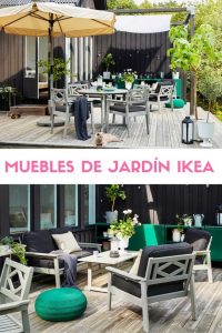 Muebles de jardín IKEA. Descubre las tendencias en decoración exterior.
